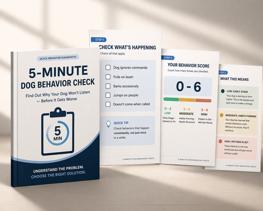 5-Minute Dog Behavior Check